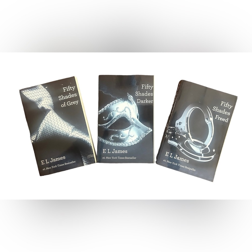Vintage Books Shades of Grey Trilogy by EL James